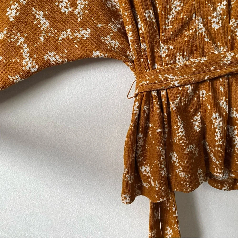 Anthropologie Orange Blouse Top - Picture 11 of 15